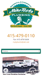 Mobile Screenshot of miketestaplumbing.com